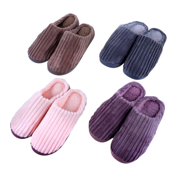 Adults Winter Slippers Slip On Cord - Everything Party