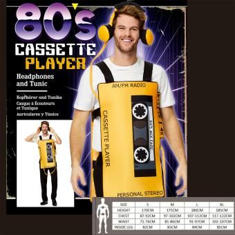 80's Cassette Player Costume - Everything Party
