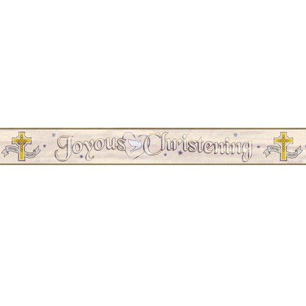 Joyous Christening Banner - Everything Party