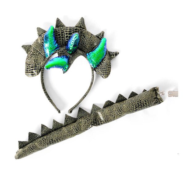 Kids Dinosaur Headband and Tail set – Everything Party