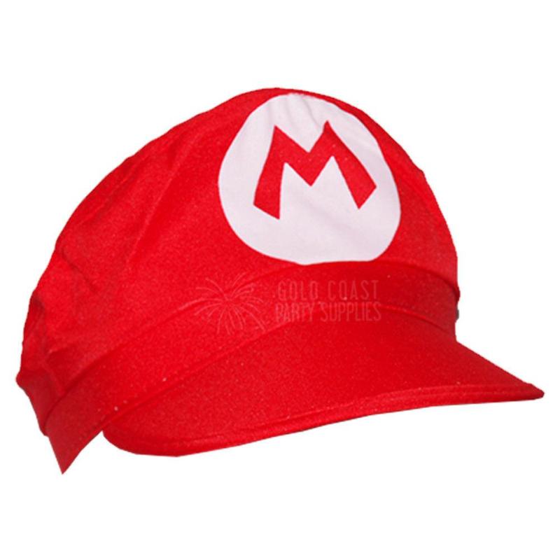 Red Plumber Mario Hat – Everything Party