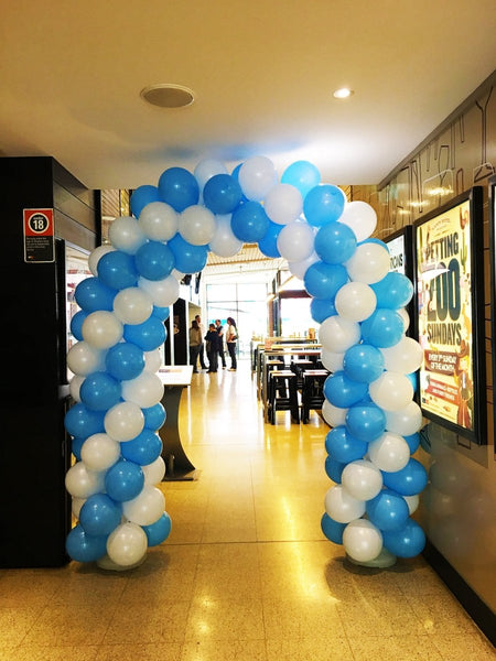Customized State of Origin Balloon Arch on 21st June 2017 - Everything Party