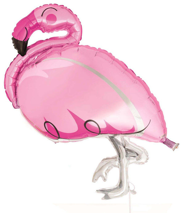 1.14m Super Shape Flamingo Foil Balloon - Everything Party