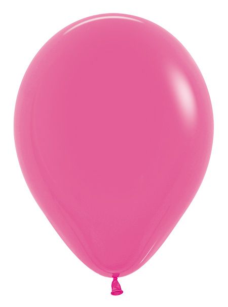 12" Sempertex Plain Latex Balloon - Fashion Fuchsia - Everything Party