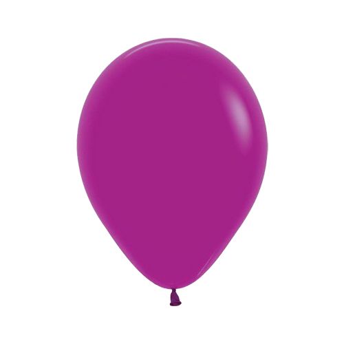 12" Sempertex Plain Latex Balloon - Fashion Purple Orchid - Everything Party