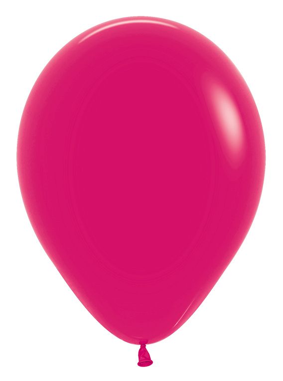 12" Sempertex Plain Latex Balloon - Fashion Raspberry - Everything Party