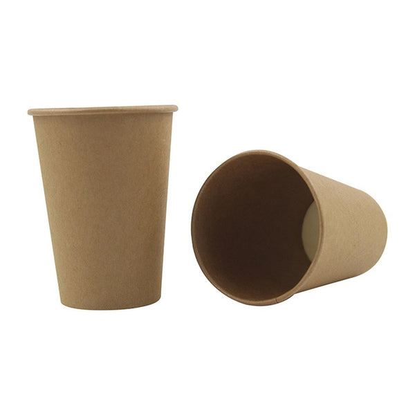 12pk Brown Kraft Paper Cups - Everything Party