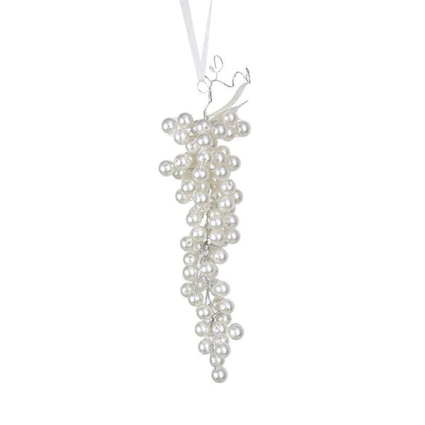 14cm Pearl Drop Christmas Ornament - Everything Party