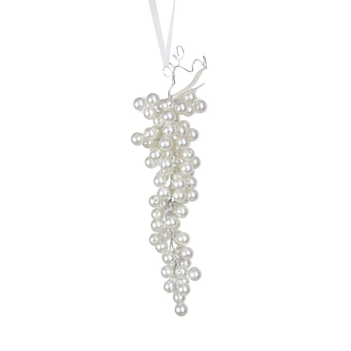 14cm Pearl Drop Christmas Ornament - Everything Party