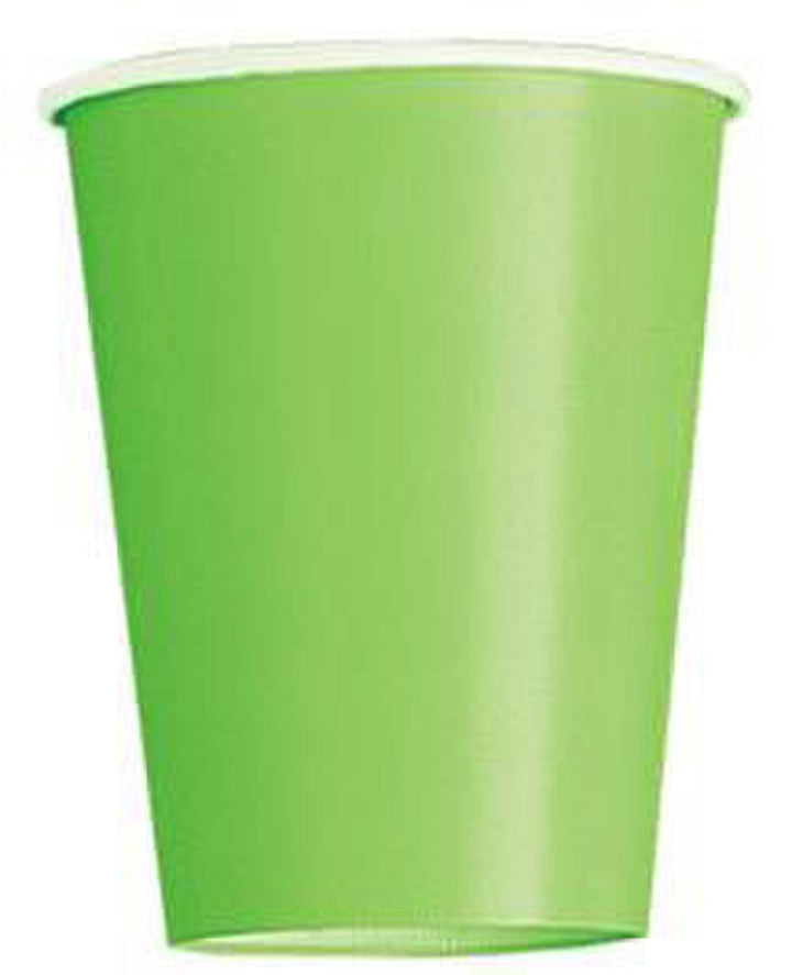 14pk Lime Green Paper Cups - Everything Party