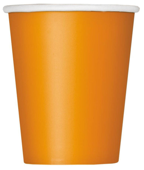 14pk Orange Paper Cups - Everything Party