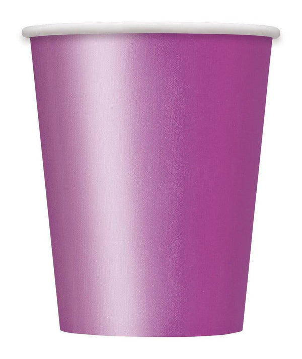 14pk Purple Paper Cups - Everything Party