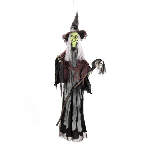 150cm Hanging Light Up Witch – Halloween Decoration - Everything Party