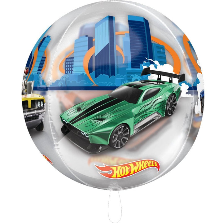 16" Anagram Licensed Hot Wheels Orbz Balloon - Everything Party