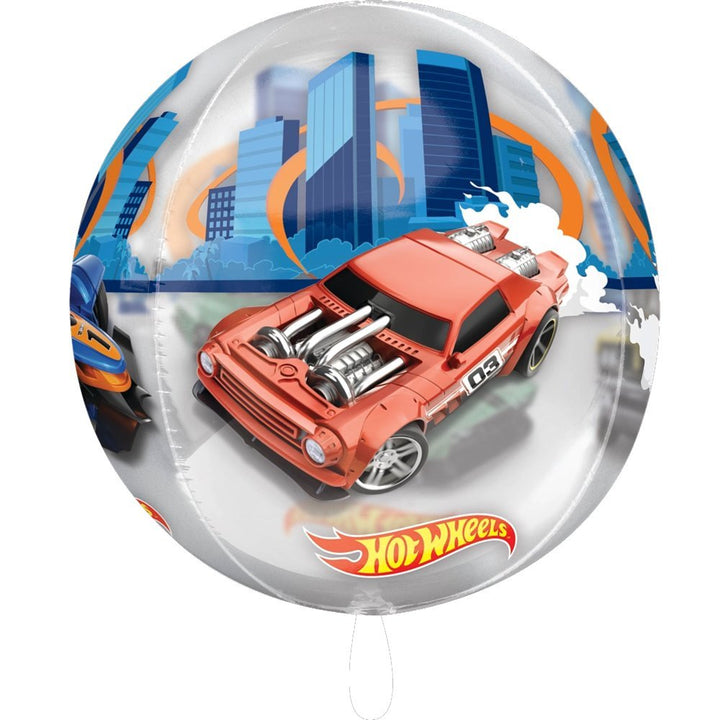 16" Anagram Licensed Hot Wheels Orbz Balloon - Everything Party
