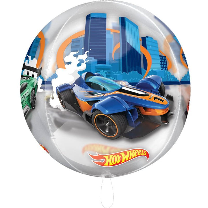 16" Anagram Licensed Hot Wheels Orbz Balloon - Everything Party