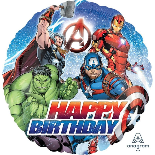 17" Licensed Marvel Avengers Birthday Foil Balloon - Everything Party