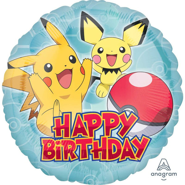 17" Licensed Pokemon Birthday Foil Balloon - Everything Party