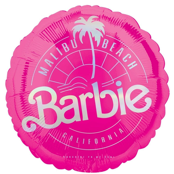 18" Anagram Licensed Barbie Malibu Beach Foil Balloon - Everything Party