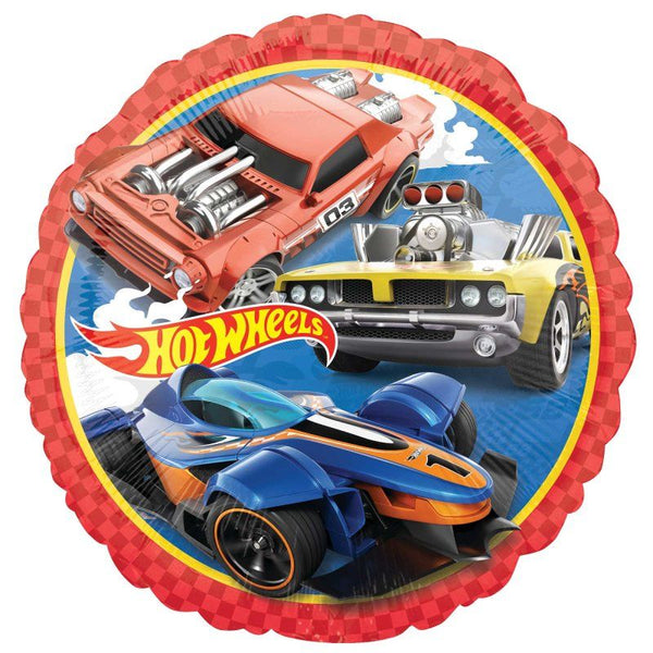 18" Anagram Licensed Hot Wheels Foil Balloon - Everything Party