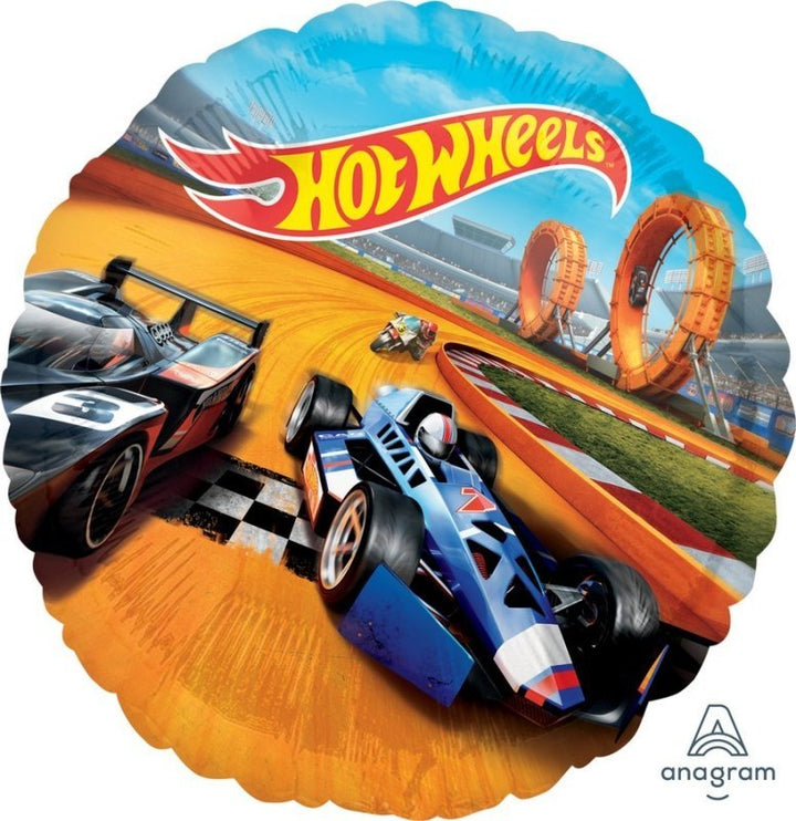 18" Anagram Licensed Hot Wheels Foil Balloon - Everything Party