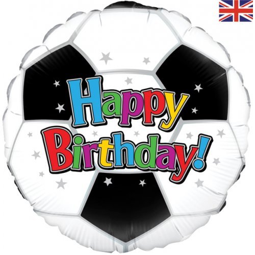 18" Oaktree Soccer Ball Happy Birthday Foil Balloon - Everything Party
