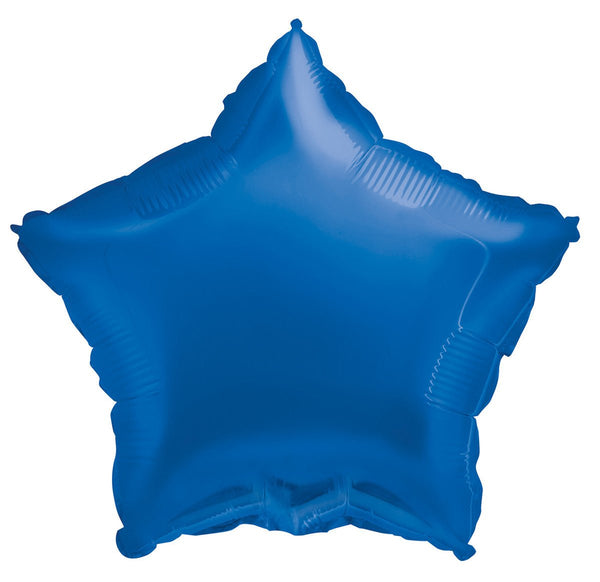 18" Royal Blue Star Shape Foil Balloon - Everything Party