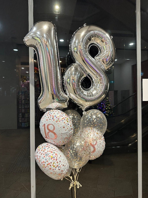 18th Birthday Foil Balloon Arrangement - Everything Party