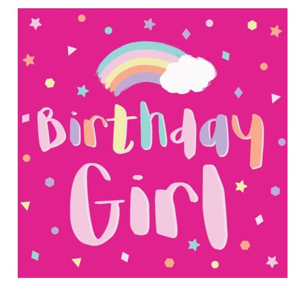 20pk Birthday Girl Pink Luncheon Napkins - Everything Party