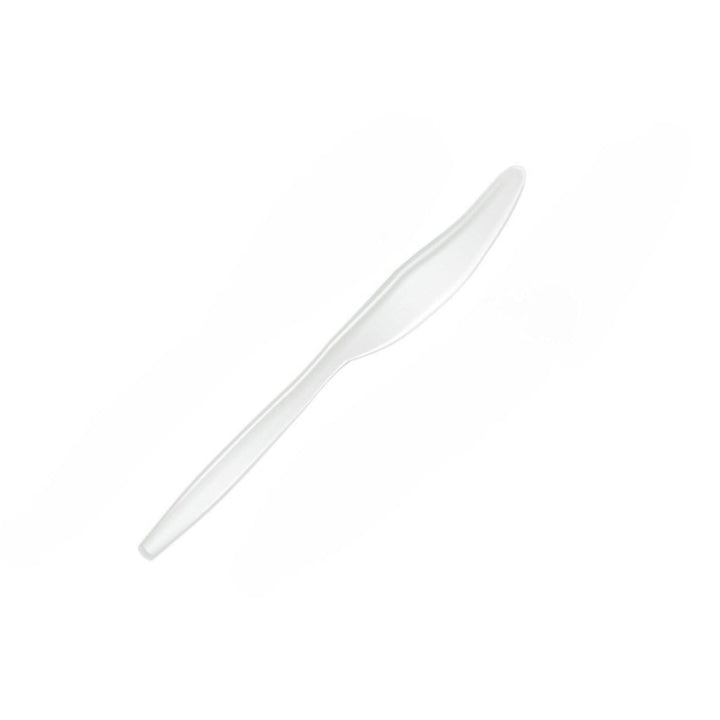 20pk Reusable White Heavy Duty Plastic Knives - Everything Party