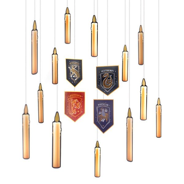 24pk Harry Potter Hot Stamped Birthday Hanging Decorations - Everything Party