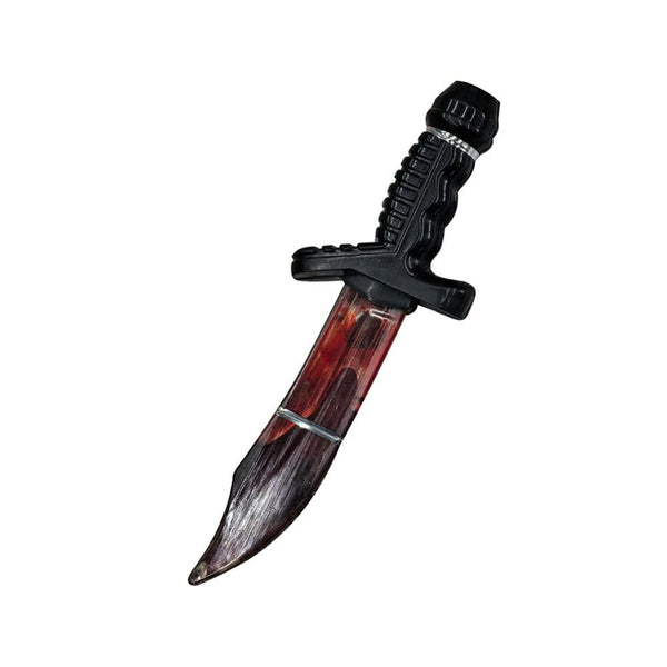 25cm Bloody Halloween Knife – Moving Blood Effect - Everything Party