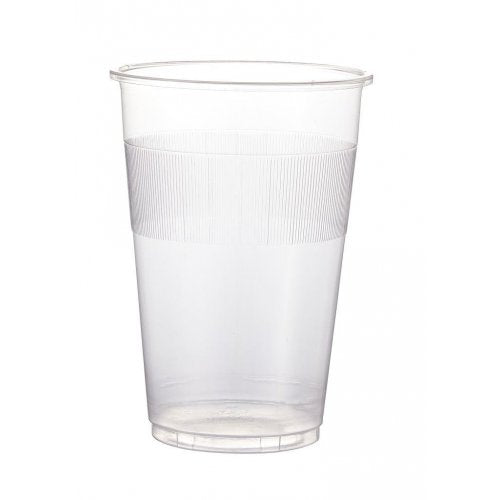 25pk Plastic Clear Beer Cups 425ml - Everything Party