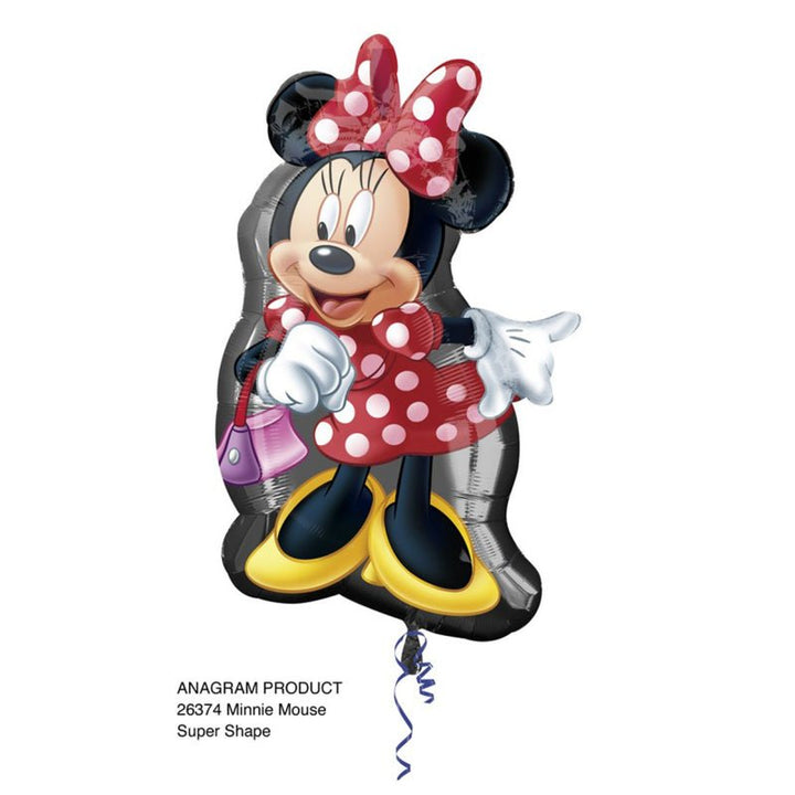 28" Anagram Licensed Minnie Mouse Full Body SuperShape Foil Balloon - Everything Party