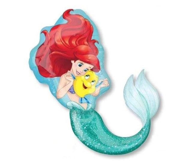 29" Anagram Disney Dream Big Ariel Mermaid SuperShape Foil Balloon - Everything Party