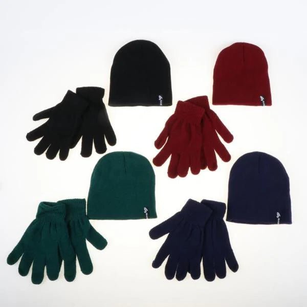 2pk Kids Beanie & Gloves Set School Colours - Everything Party