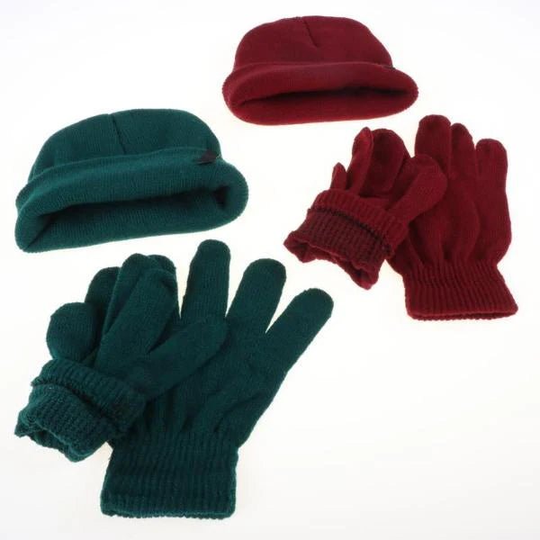 2pk Kids Beanie & Gloves Set School Colours - Everything Party