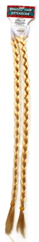 2pk Long Braided Hair Extension - Blonde - Everything Party