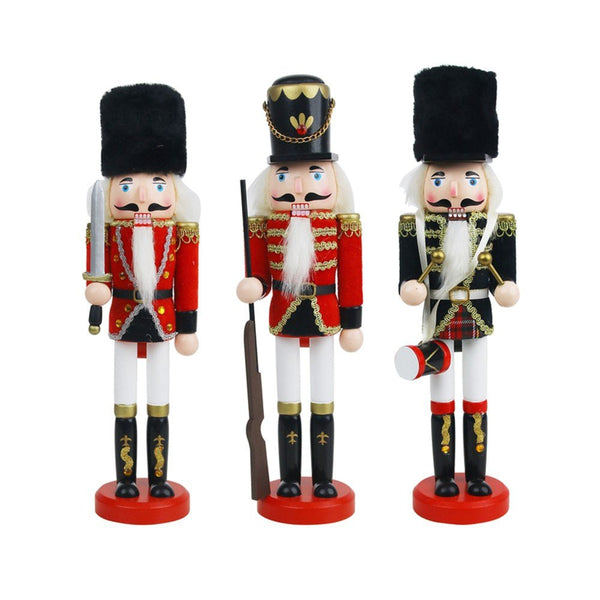 30cm Traditional Christmas Nutcracker Soldiers - Everything Party