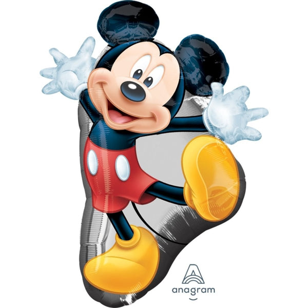 31" Anagram Licensed Mickey Mouse SuperShape Foil Balloon - Everything Party