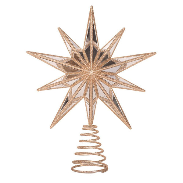 31cm Celestial Star Mirror Tree Top - Everything Party