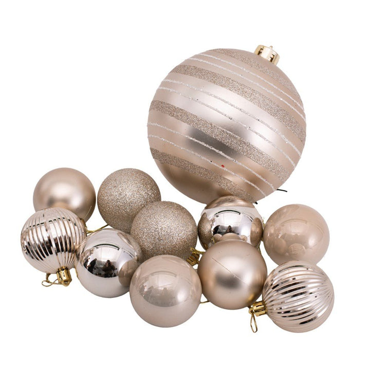 32pcs Bulk Pack Assorted Platinum Bauble Set Christmas Tree Decor - Everything Party
