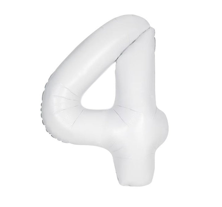 34" Jumbo Number Foil Balloon - Number 4 ( 16 Colours ) - Everything Party