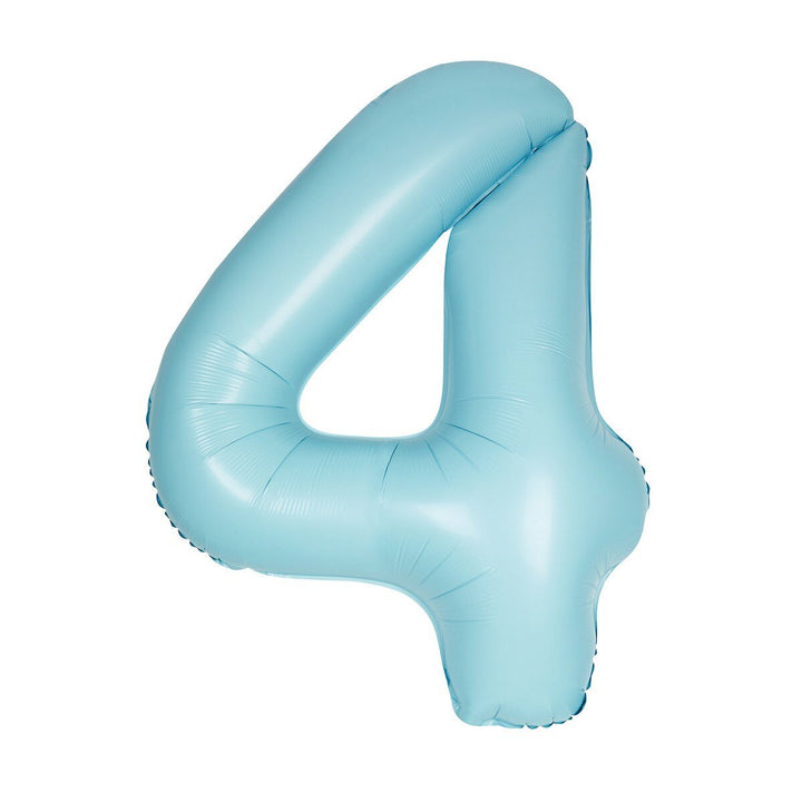 34" Jumbo Number Foil Balloon - Number 4 ( 16 Colours ) - Everything Party