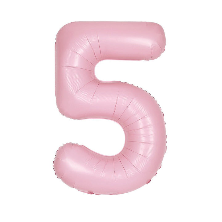 34" Jumbo Number Foil Balloon - Number 5 ( 16 Colours ) - Everything Party