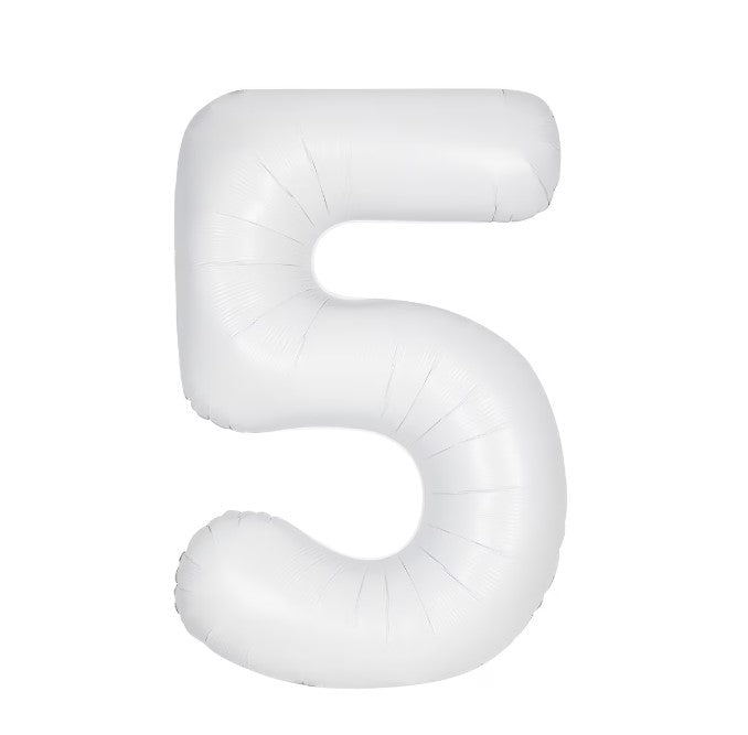 34" Jumbo Number Foil Balloon - Number 5 ( 16 Colours ) - Everything Party