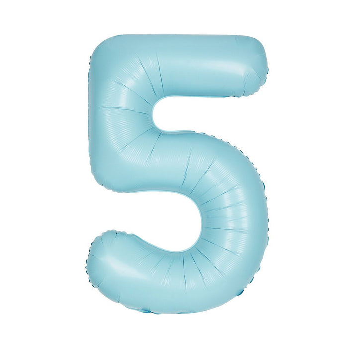 34" Jumbo Number Foil Balloon - Number 5 ( 16 Colours ) - Everything Party