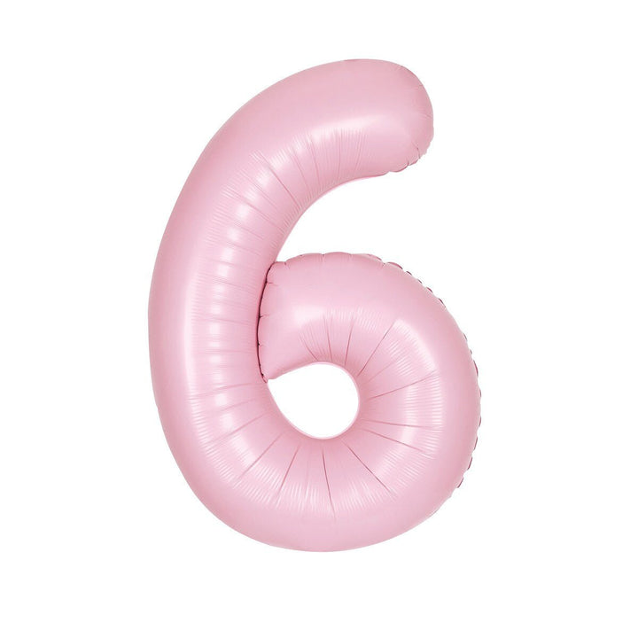 34" Jumbo Number Foil Balloon - Number 6 ( 16 Colours ) - Everything Party