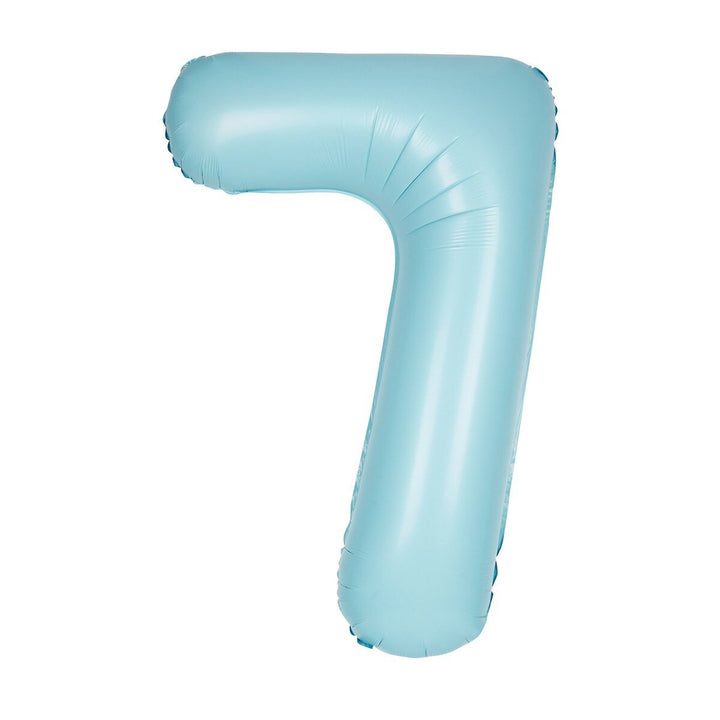 34" Jumbo Number Foil Balloon - Number 7 ( 16 Colours ) - Everything Party