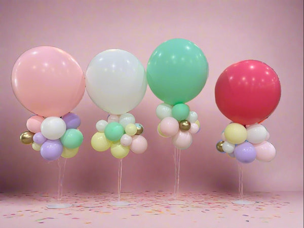 3ft Jumbo Solid Colour Latex Balloon Arrangements - Everything Party